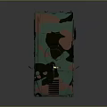 Military Camouflage Off Road Vehicle With Roof Antenna And Rugged Design