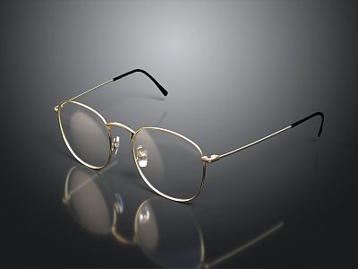 glasses sunglasses glasses near vision presbyopic glasses realistic 3d model