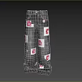 Gray Jeans With Pink Flowers And Dot Patterns Cute Casual Style For Daily Wear