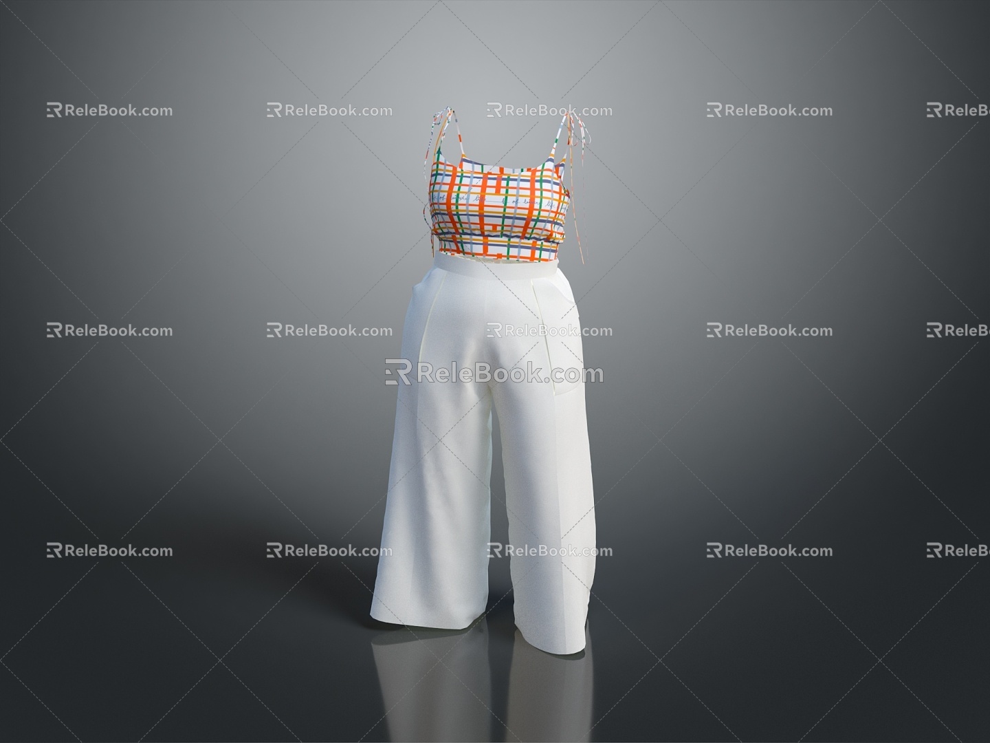 Trousers Trousers Men's Pants Women's Pants Clothes Realistic 3d model