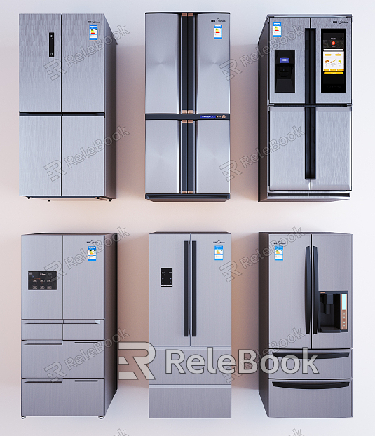 Modern refrigerator refrigerator combination double door refrigerator model