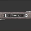 Vectron 230 Electric Train Model on Railway Track with Detailed Design