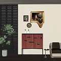 Achille Salvagni side cabinet 3d model