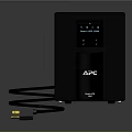 APC Black UPS with Digital Display Online Mode and Battery OK for Computer Backup Equipment