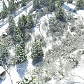 Modern Snow 3d model