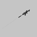 Modern Tactical Rifle With Black Tan Finish Scope Grip And Magazine