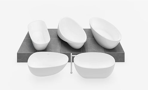 Modern Bathtub 3d model