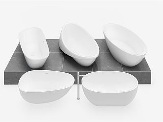 Modern Bathtub 3d model