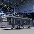 Bus Trolleybus 3d model