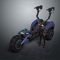 Jet Motorcycle Sci-Fi Motorcycle Concept Motorcycle Flying Car Space Flying Car Space Motorcycle 3d model