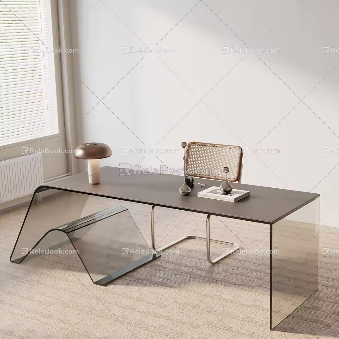 Modern table combination 3d model