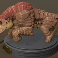 Modern Monster 3d model