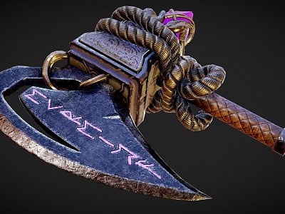 Dead Field Series Tomahawk 3d model