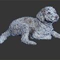 Modern Dog Pet Dog Pet 3d model