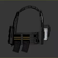 Tactical Military Style Police Vest with Protective Plates and POLICE Lettering