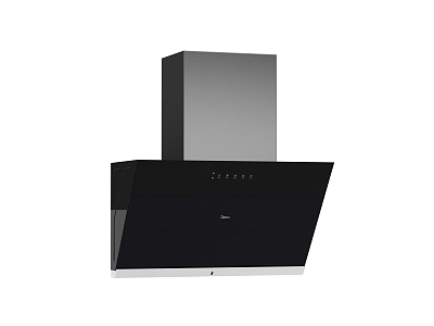 Modern range hood 3d model