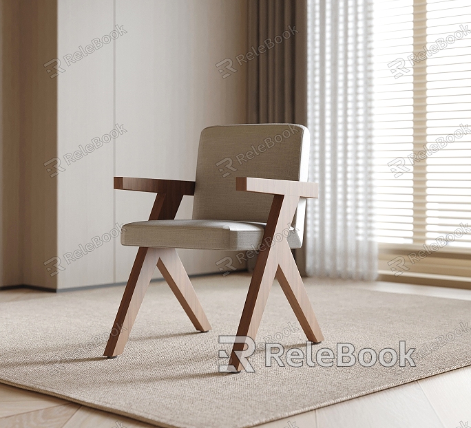 Dining Chair Single Chair model