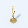 Candle Light Holder Metal Candle Holder Candle Holder Candle Fixtures 3d model