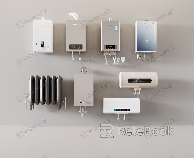 Water heater gas water heater electric water heater wall-mounted boiler radiator combination model