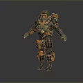 Sci-Fi Armor Alien Armor Sci-Fi Armor High-Tech Armor Futuristic Armor Alien Warrior Armor 3d model