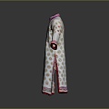 Women's Skirt Long Robe Long Skirt Ethnic Costume Ethnic Minority Ethnic Minority Costume Women Model Women 3d model