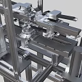 Flatness detection system test equipment test equipment 3d model