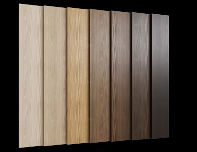 Wooden Wall Panels With Various Wood Tones For Home Interior Design 3d model Wooden Wall Panels With Various Wood Tones For Home Interior Design 3d model
