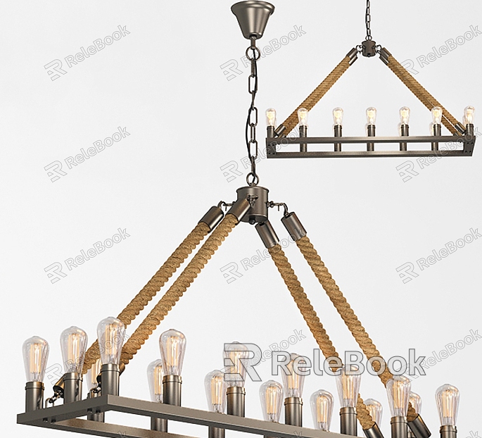 Chandelier lamp chandelier ceiling lamp fashion simple household appliances lighting home lampshade model