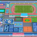 Fire Rescue Access Area Design In Sports Facility Site Layout And Safety Planning