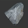 Natural Blue Gray Stone with Rough Texture and Yellow Speckles for Interior Decor Projects