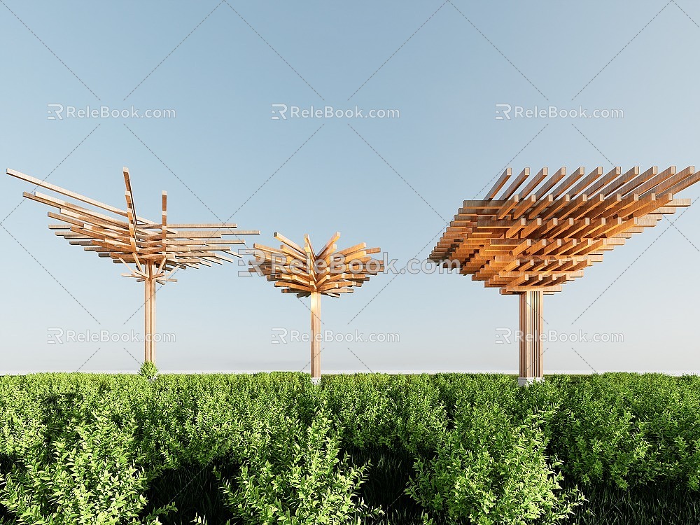 Modern Column Sculpture Sculpture Decorative Column Construction Column Landscape Structure Landscape Column 3d model