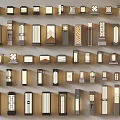 Various Wall Lighting Fixtures With Different Designs And Stylish Details