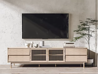 Silent TV Cabinet 3d model