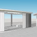 Creative Modern Pergola Design With Lattice Roof And Supporting Columns Structure