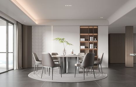 Modern Restaurant 3d model