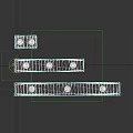 Tactical Weapon Rail Systems Featuring Three Different Lengths For Accessory Mounting