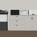 Modern Printer Copier 3d model