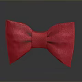 High Quality Red Velvet Bow Tie Fashion Accessory For Daily Elegant Wear