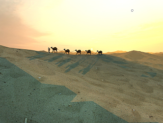 Modern Desert 3d model