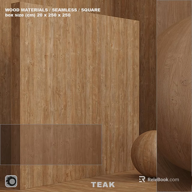 Wooden Components Showcasing Natural Texture Surface And Various Shapes 3d model