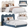 Stylish Double Bed Designs With Upholstered Headboards Quilted Bedspreads And Decorative Pillows