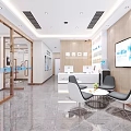 Modern Dental Clinic Treatment Room With Dental Chair Monitor And Equipment