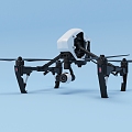 Modern Drones 3d model