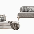 Light Luxury Combination Sofa Sofa Combination 3d model