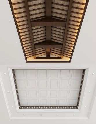 New Chinese Ceiling 3d model