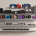 Bluetooth audio record player 3d model