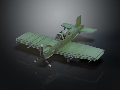 Modern Fighter 3d model