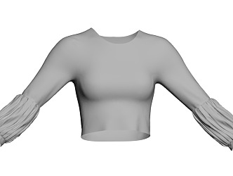 Modern clothes 3d model