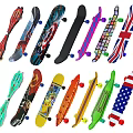 Sports Equipment Skateboards With Various Colorful Designs And Diverse Character Patterns For All Riders