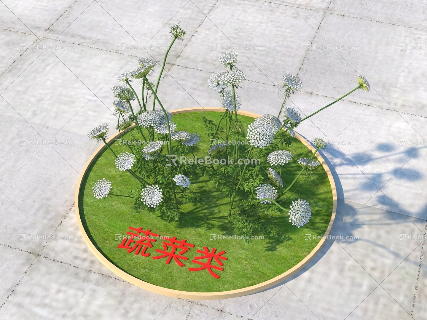 Modern Vegetables 3d model